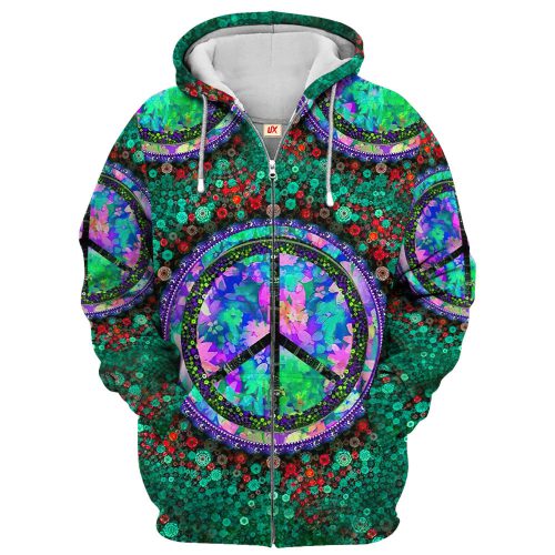 HIPPIE HBLHI71 Premium Microfleece Zip Hoodie