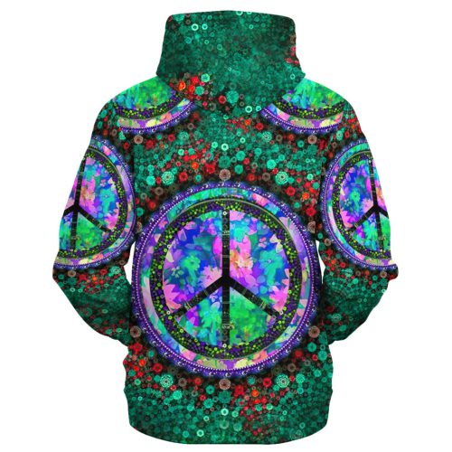 HIPPIE HBLHI71 Premium Heavy Fleece Zip Hoodie