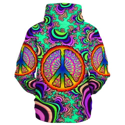 HIPPIE HBLHI72 Premium Microfleece Zip Hoodie