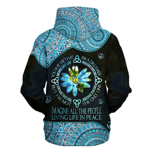 HIPPIE NVHI07 Premium Microfleece Zip Hoodie