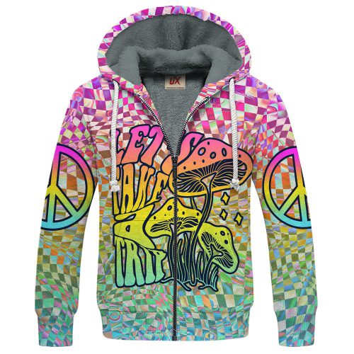 HIPPIE HBLHI76 Premium Heavy Fleece Zip Hoodie