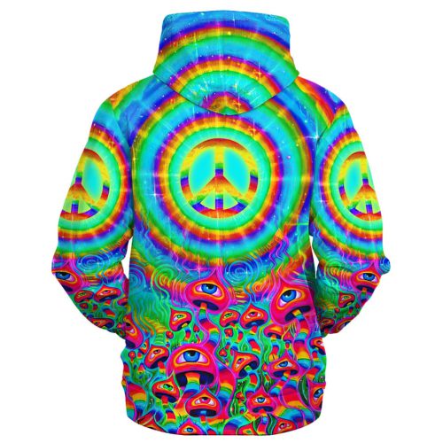 HIPPIE HBLHI77 Premium Heavy Fleece Zip Hoodie