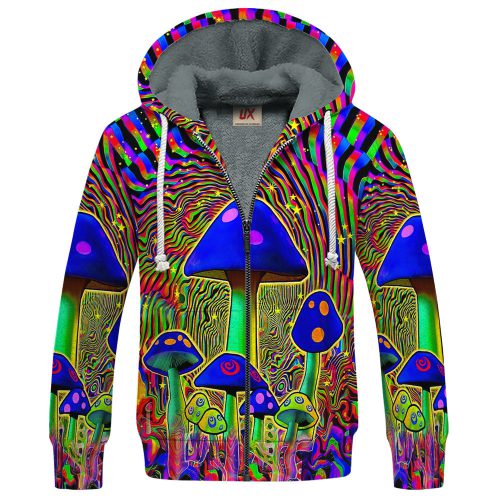 HIPPIE HBLHI78 Premium Heavy Fleece Zip Hoodie