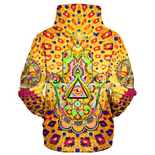 HIPPIE HBLHI80 Premium Microfleece Zip Hoodie