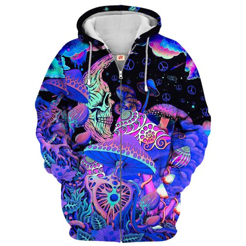 HIPPIE HBLHI83 Premium Microfleece Zip Hoodie