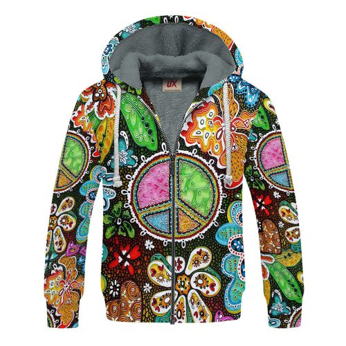 HIPPIE NVHI20 Premium Heavy Fleece Zip Hoodie