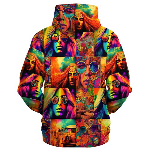 HIPPIE TQTHI06 Premium Heavy Fleece Zip Hoodie