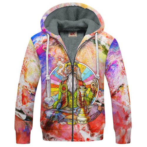 HIPPIE HBLTHI6 Premium Heavy Fleece Zip Hoodie