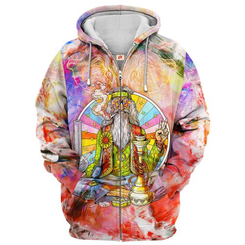 HIPPIE HBLTHI6 Premium Microfleece Zip Hoodie