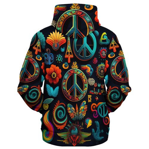 HIPPIE TQTHI07 Premium Microfleece Hoodie