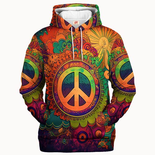 HIPPIE TQTHI08 Premium Microfleece Hoodie