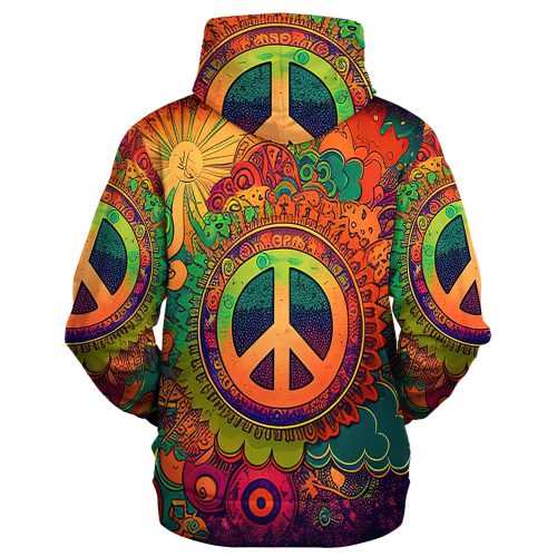 HIPPIE TQTHI08 Premium Heavy Fleece Zip Hoodie