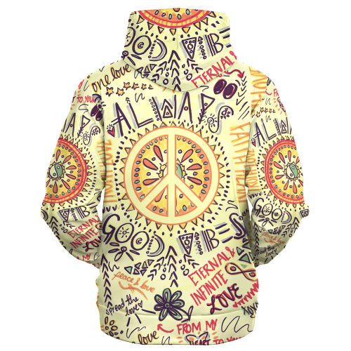 HIPPIE HBLTHI10 Premium Heavy Fleece Zip Hoodie