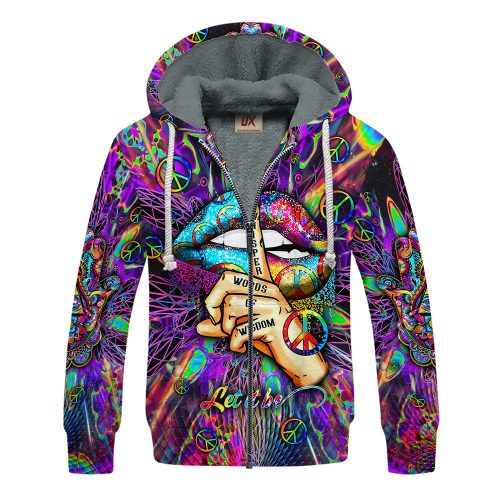 HIPPIE NVHI26 Premium Heavy Fleece Zip Hoodie