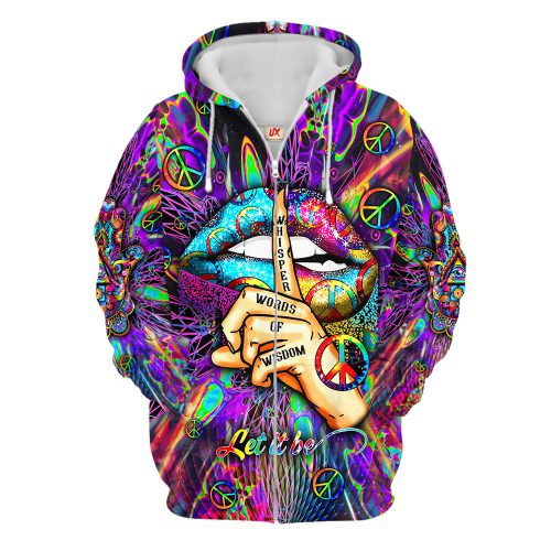 HIPPIE NVHI26 Premium Microfleece Zip Hoodie