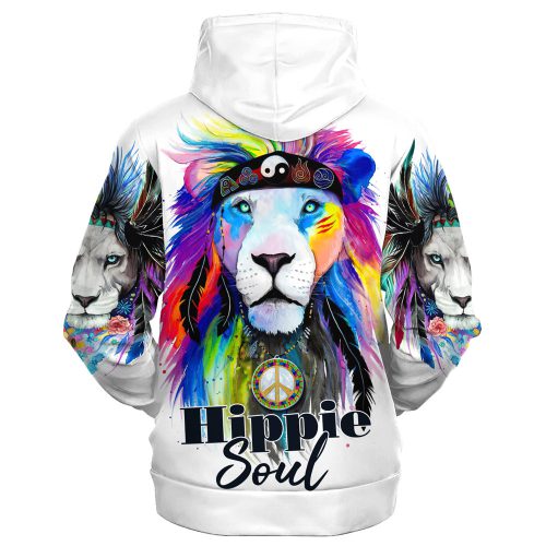 HIPPIE HBLTHI14 Premium Heavy Fleece Zip Hoodie