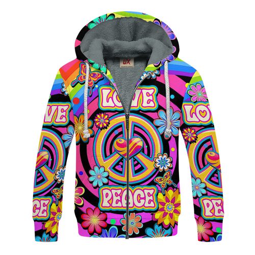 HIPPIE NVHI31 Premium Heavy Fleece Zip Hoodie