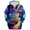 HIPPIE NVHI32 Premium Microfleece Zip Hoodie