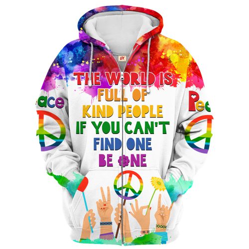 HIPPIE HBLTHI18 Premium Microfleece Zip Hoodie