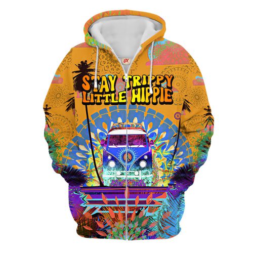 HIPPIE NVHI33 Premium Microfleece Zip Hoodie