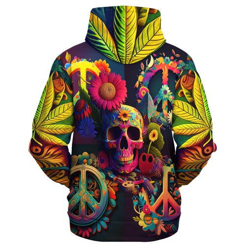 HIPPIE TQTHI25 Premium Heavy Fleece Zip Hoodie