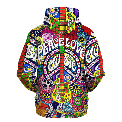 HIPPIE LTGO203 Premium Microfleece Zip Hoodie