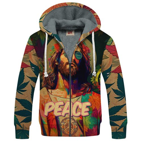 HIPPIE TQTHI30 Premium Heavy Fleece Zip Hoodie