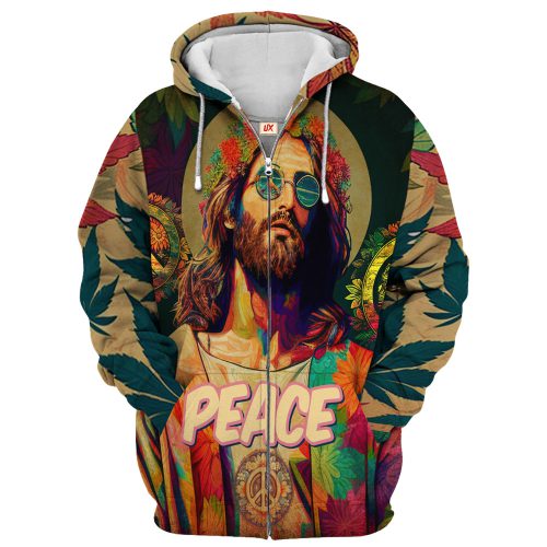 HIPPIE TQTHI30 Premium Microfleece Zip Hoodie