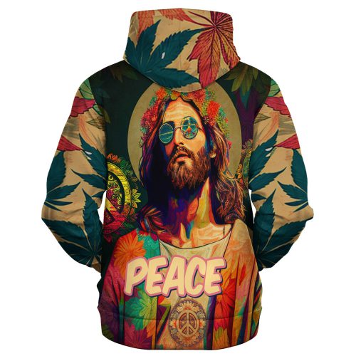 HIPPIE TQTHI30 Premium Microfleece Zip Hoodie