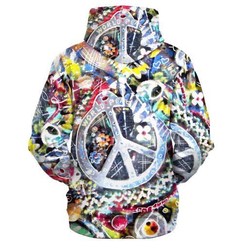 HIPPIE HBLTHI26 Premium Microfleece Zip Hoodie