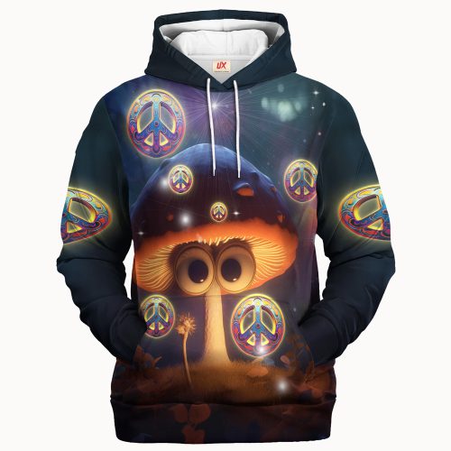 HIPPIE TQTHI32 Premium Microfleece Hoodie