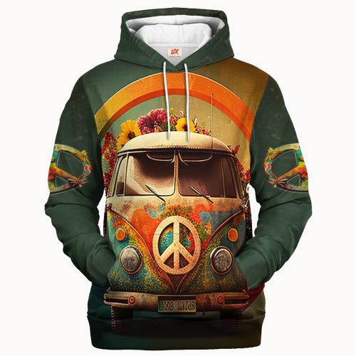 HIPPIE TQTHI34 Premium Microfleece Hoodie