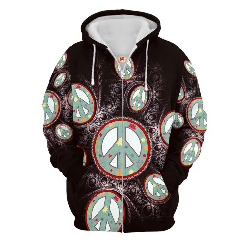 HIPPIE NVHI39 Premium Microfleece Zip Hoodie