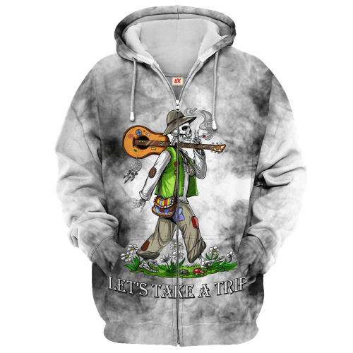 HIPPIE MTHI02 Premium Microfleece Zip Hoodie