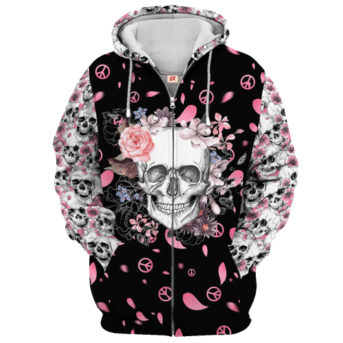 HIPPIE MTHI03 Premium Microfleece Zip Hoodie