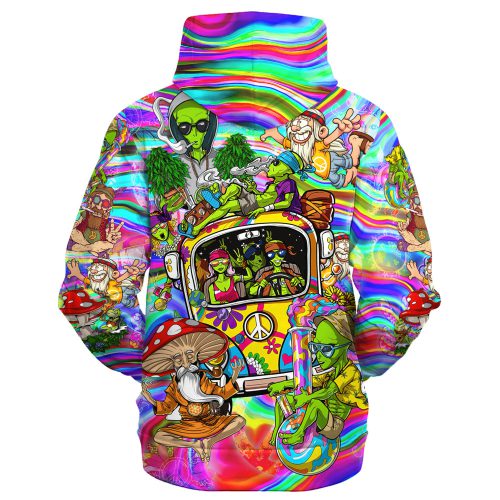 HIPPIE HBLTHI28 Premium Microfleece Hoodie