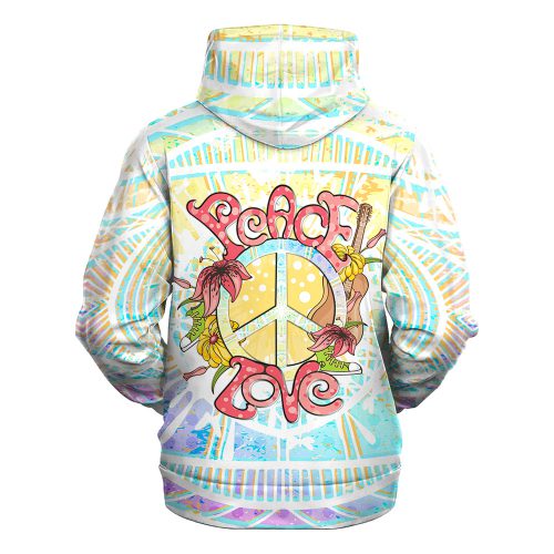 HIPPIE TTHI111 Premium Heavy Fleece Zip Hoodie