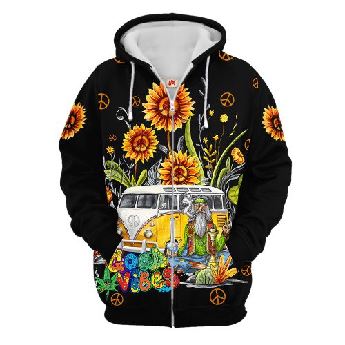 HIPPIE NVHI40 Premium Microfleece Zip Hoodie