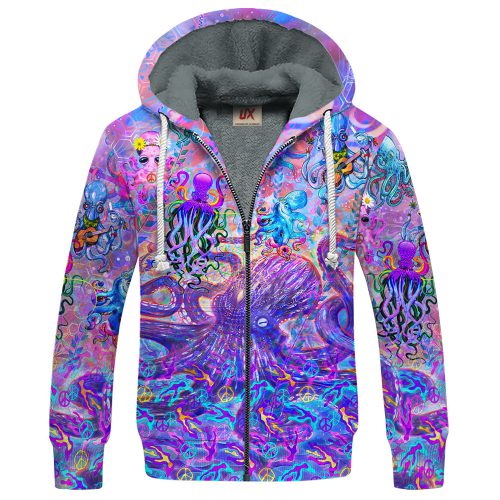 HIPPIE HBLTHI30 Premium Heavy Fleece Zip Hoodie