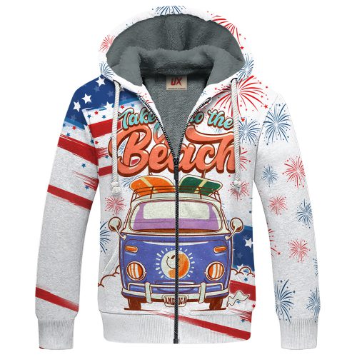 HIPPIE HBLTHI32 Premium Heavy Fleece Zip Hoodie