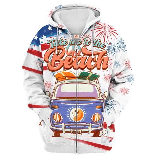 HIPPIE HBLTHI32 Premium Microfleece Zip Hoodie