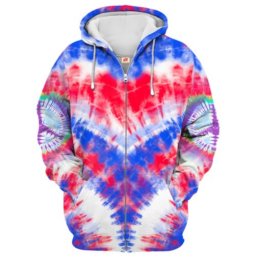 HIPPIE HBLTHI34 Premium Microfleece Zip Hoodie