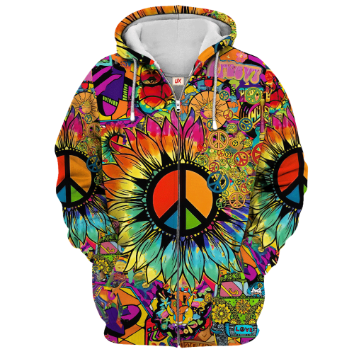 HIPPIE LTHI255 Premium Microfleece Zip Hoodie