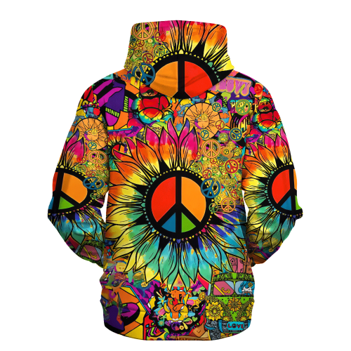 HIPPIE LTHI255 Premium Heavy Fleece Zip Hoodie