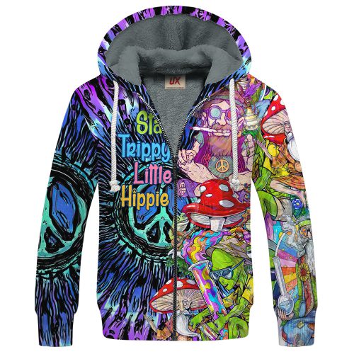 HIPPIE HBLTHI40 Premium Heavy Fleece Zip Hoodie