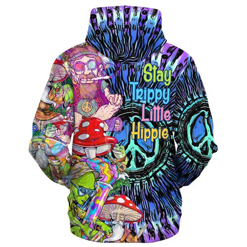 HIPPIE HBLTHI40 Premium Microfleece Zip Hoodie