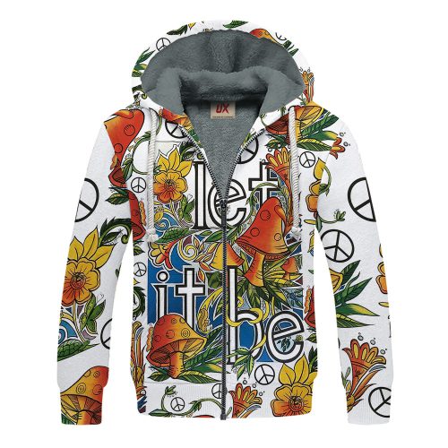 HIPPIE NVHI49 Premium Heavy Fleece Zip Hoodie