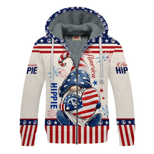 HIPPIE NVHI50 Premium Heavy Fleece Zip Hoodie