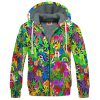 HIPPIE HBLTHI47 Premium Heavy Fleece Zip Hoodie