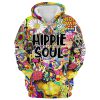 HIPPIE HBLTHI49 Premium Microfleece Zip Hoodie
